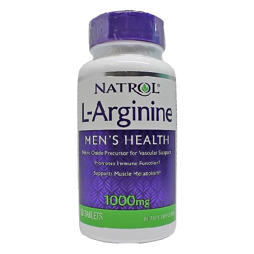 Natrol L-Arginine 1000, 50 Tablets